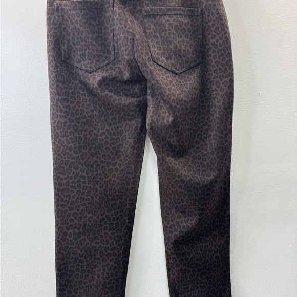 Liverpool Leopard Print Pants petite size 8/29 - Picture 3 of 10